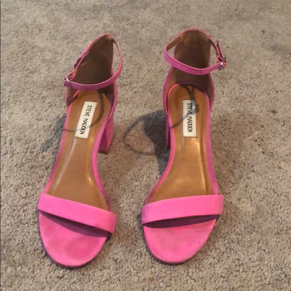 Steve Madden 7.5 Pink sandals